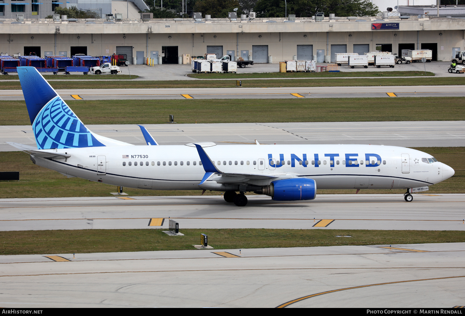Aircraft Photo of N77530 | Boeing 737-824 | United Airlines | AirHistory.net #664898