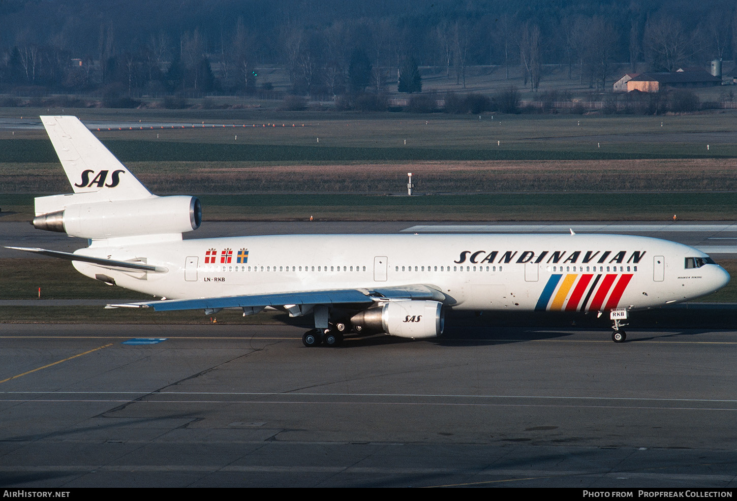 Aircraft Photo of LN-RKB | McDonnell Douglas DC-10-30 | Scandinavian Airlines - SAS | AirHistory.net #664908