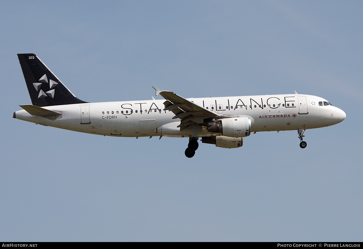 Aircraft Photo of C-FDRH | Airbus A320-211 | Air Canada | AirHistory.net #664921