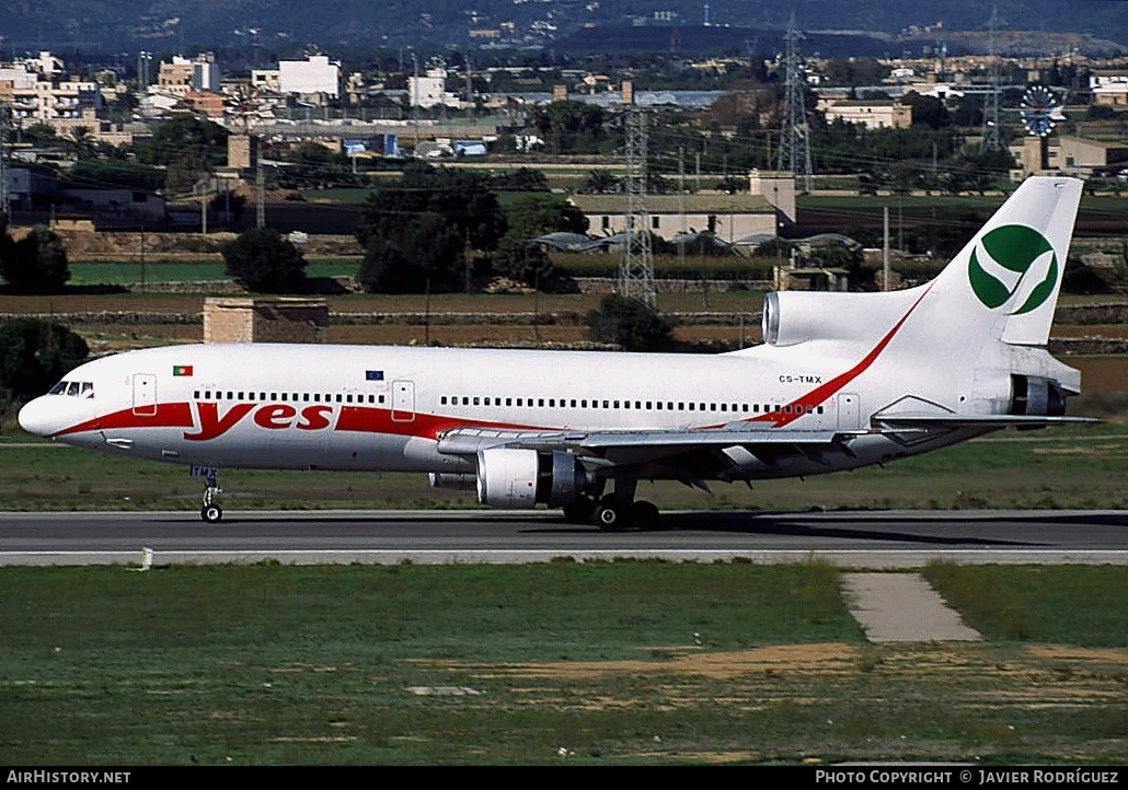 Aircraft Photo of CS-TMX | Lockheed L-1011-385-3 TriStar 500 | Yes Linhas Aéreas Charter | AirHistory.net #664928