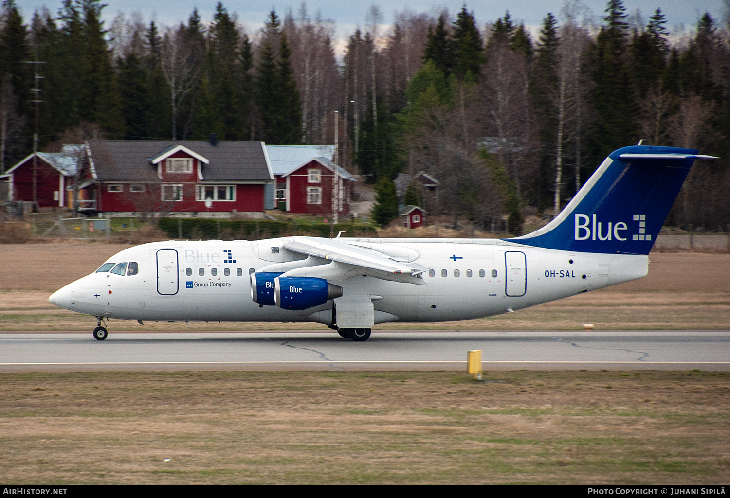 Aircraft Photo of OH-SAL | BAE Systems Avro 146-RJ85 | Blue1 | AirHistory.net #664929