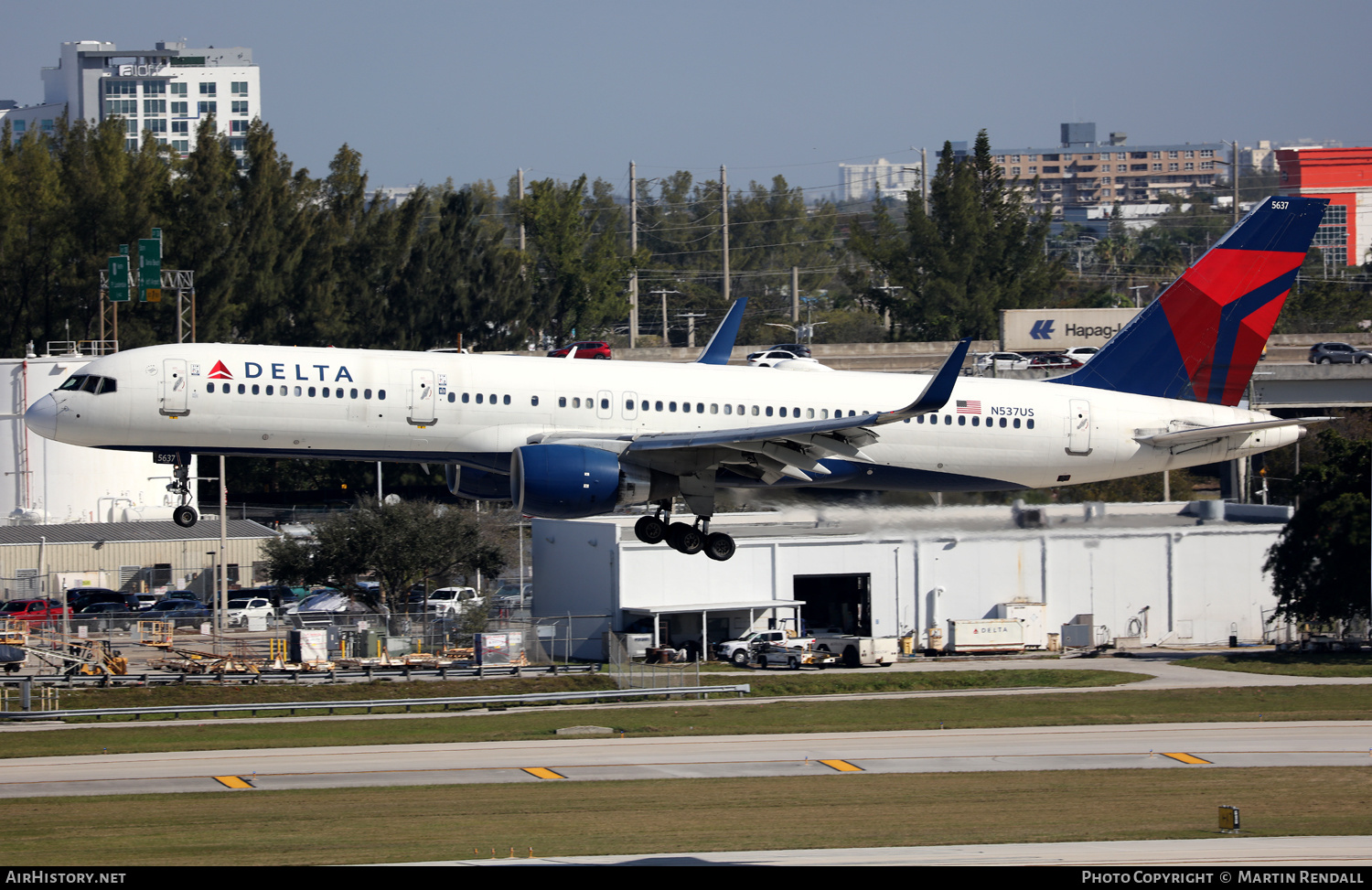 Aircraft Photo of N537US | Boeing 757-251 | Delta Air Lines | AirHistory.net #664933