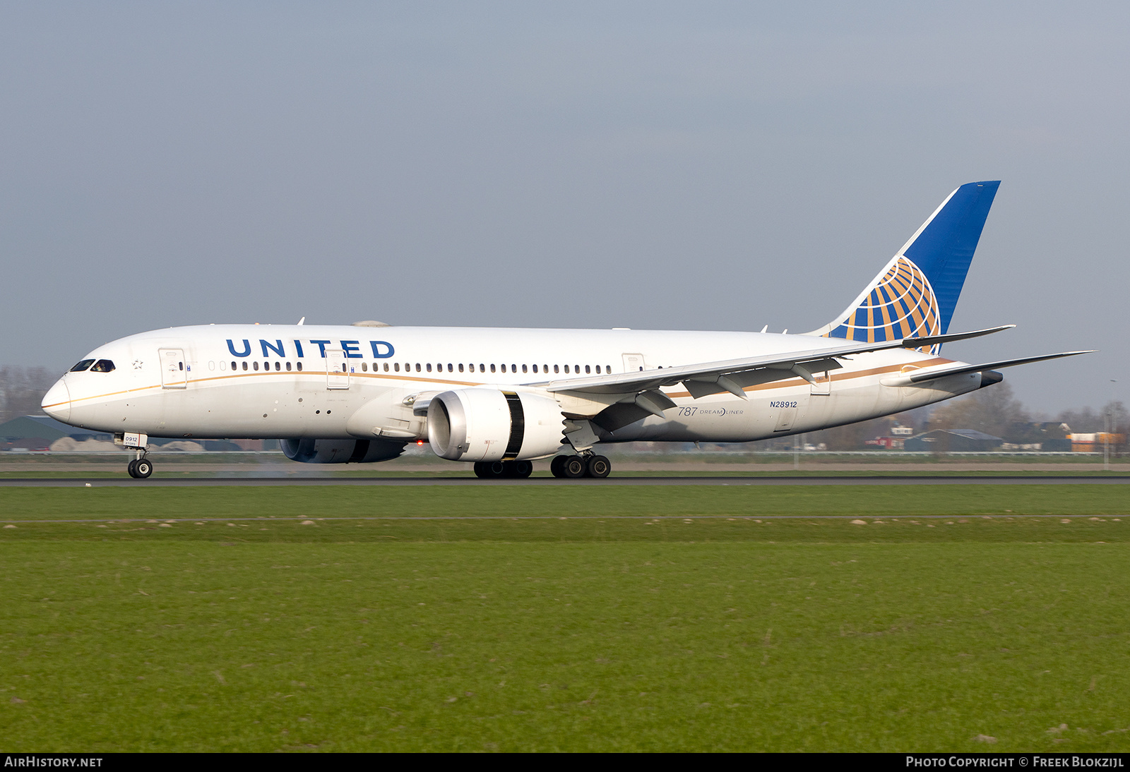 Aircraft Photo of N28912 | Boeing 787-8 Dreamliner | United Airlines | AirHistory.net #664941