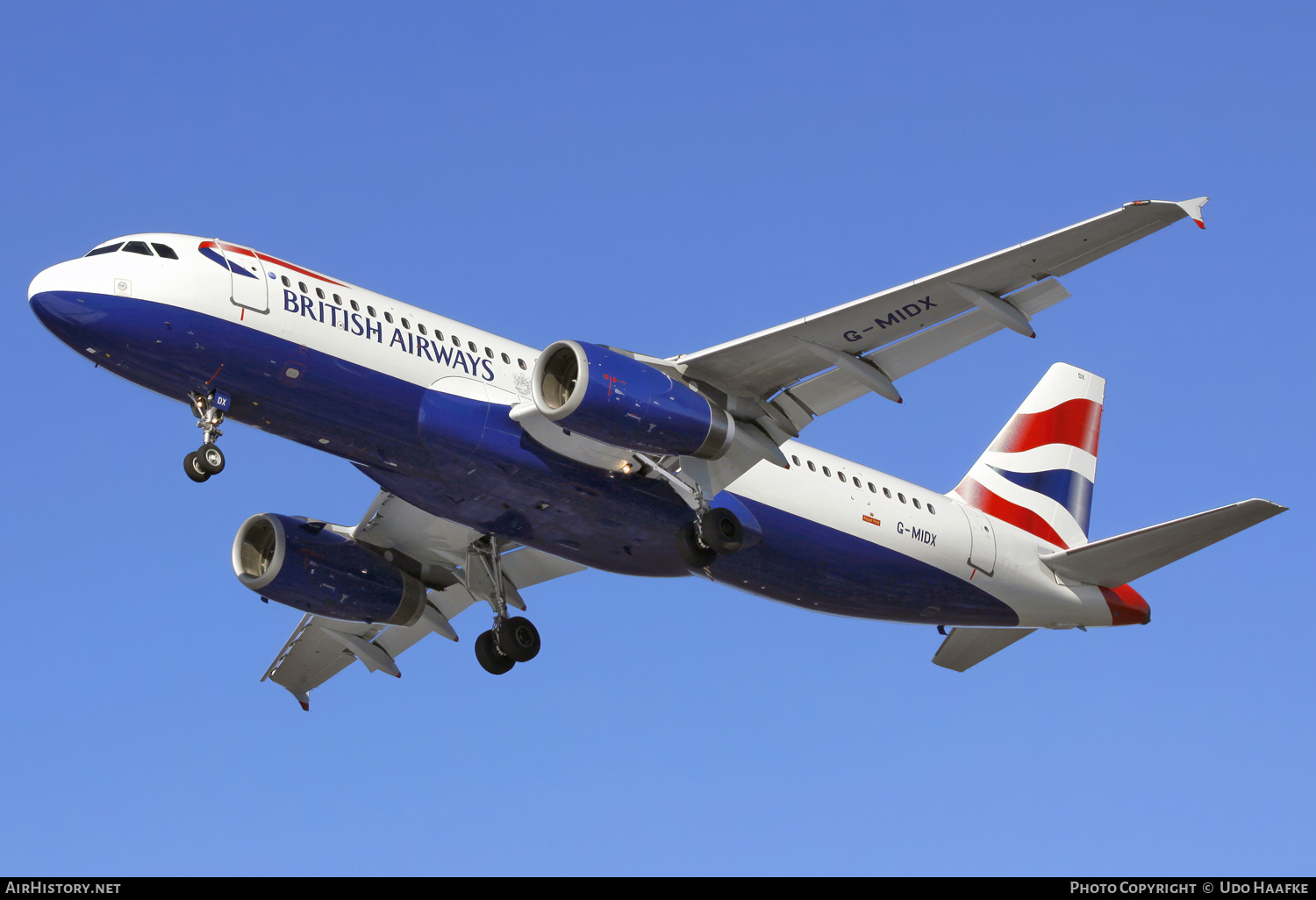 Aircraft Photo of G-MIDX | Airbus A320-232 | British Airways | AirHistory.net #664943
