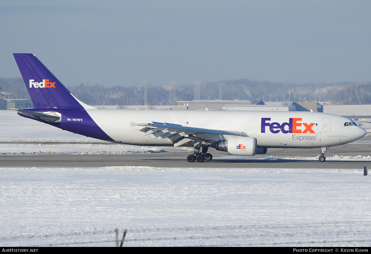 Aircraft Photo of N678FE | Airbus A300F4-605R | FedEx Express | AirHistory.net #664952