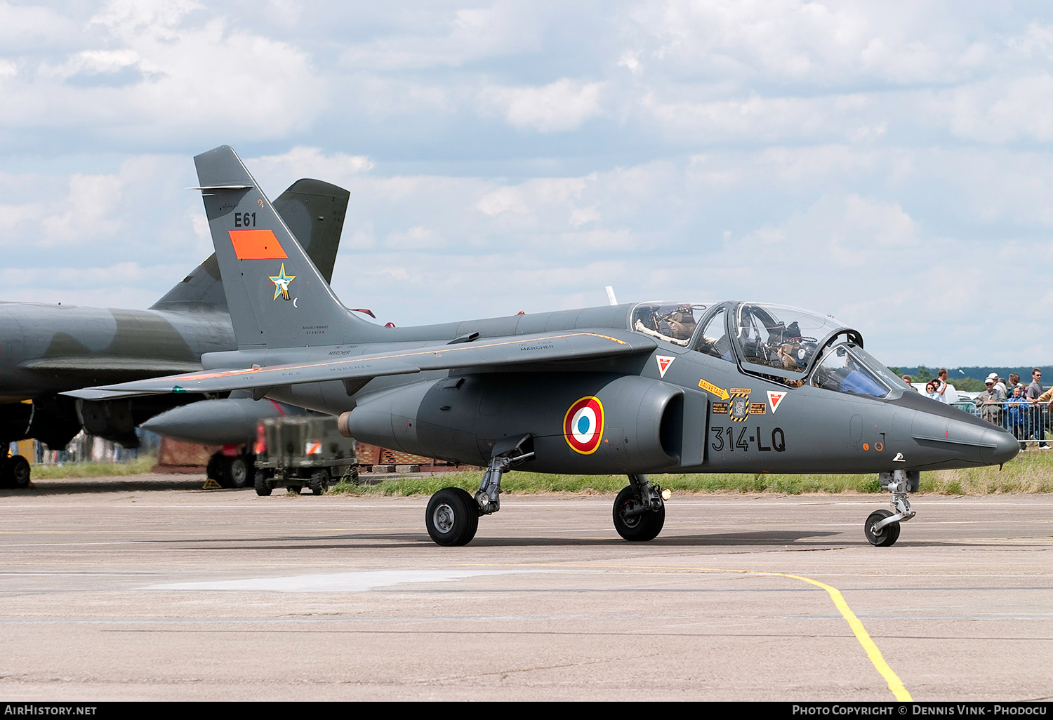 Aircraft Photo of E61 | Dassault-Dornier Alpha Jet E | France - Air Force | AirHistory.net #664961