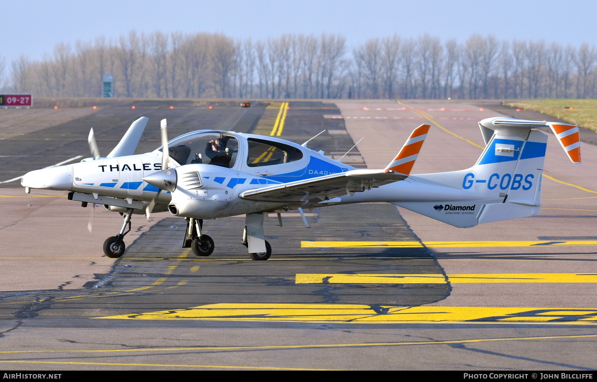 Aircraft Photo of G-COBS | Diamond DA42 M-NG | Thales | AirHistory.net #664966