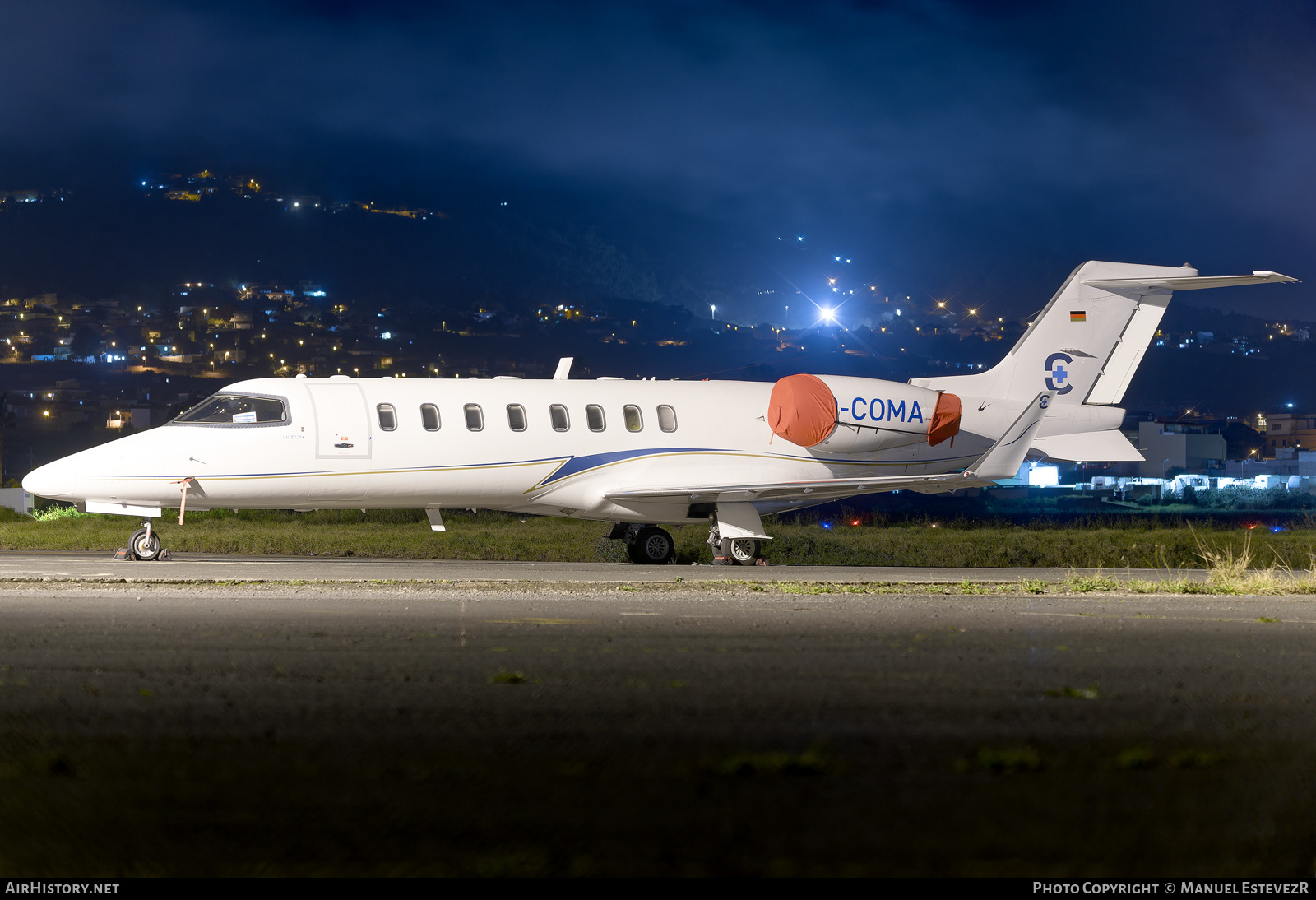 Aircraft Photo of D-COMA | Learjet 45 | AirHistory.net #664977