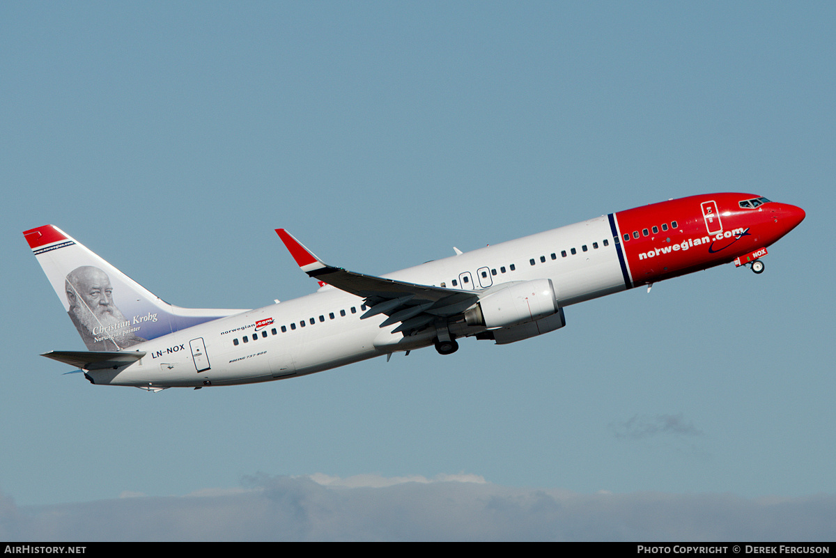 Aircraft Photo of LN-NOX | Boeing 737-8JP | Norwegian | AirHistory.net #664988