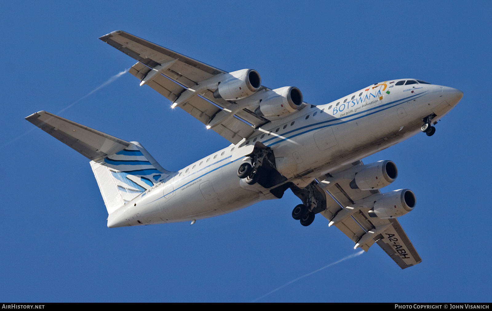 Aircraft Photo of A2-ABH | BAE Systems Avro 146-RJ85 | Air Botswana | AirHistory.net #665011