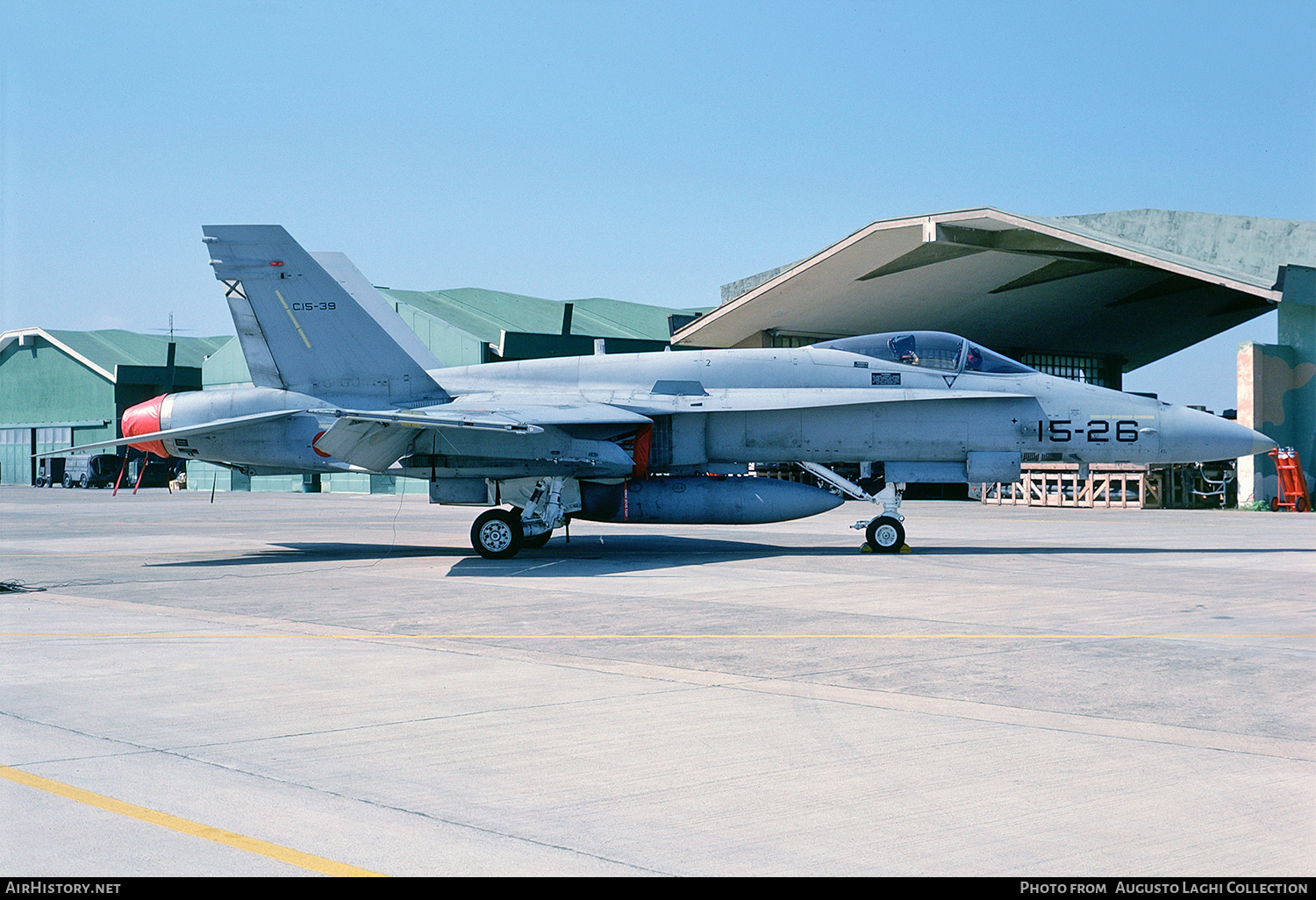 Aircraft Photo of C15-39 | McDonnell Douglas EF-18A Hornet | Spain - Air Force | AirHistory.net #665015