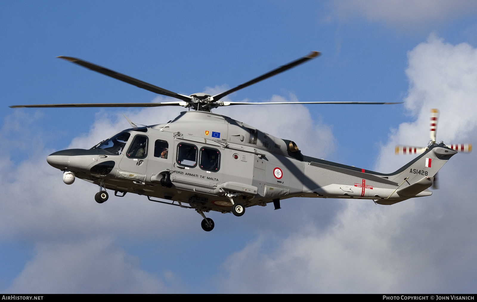 Aircraft Photo of AS1428 | AgustaWestland AW-139M | Malta - Air Force | AirHistory.net #665025
