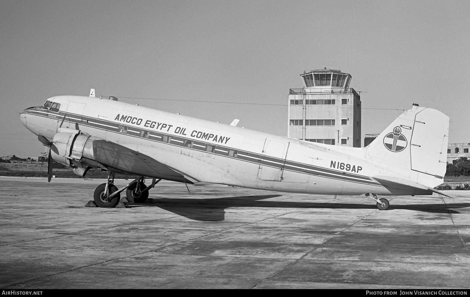 Aircraft Photo of N169AP | Douglas C-47A Skytrain | Amoco Egypt Oil Company | AirHistory.net #665031