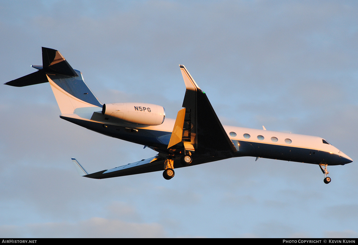 Aircraft Photo of N5PG | Gulfstream Aerospace G-V-SP Gulfstream G550 | AirHistory.net #665038