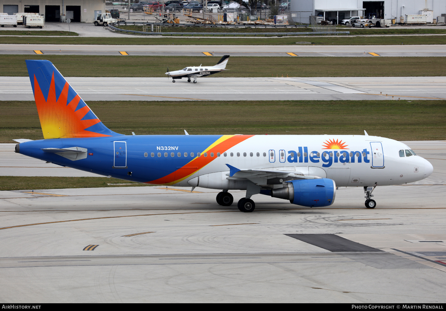 Aircraft Photo of N332NV | Airbus A319-111 | Allegiant Air | AirHistory.net #665041