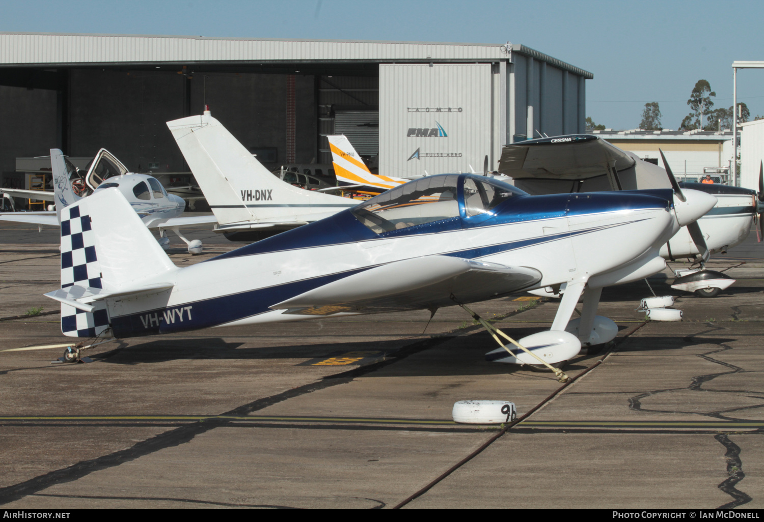 Aircraft Photo of VH-WYT | Van's RV-6 | AirHistory.net #665073