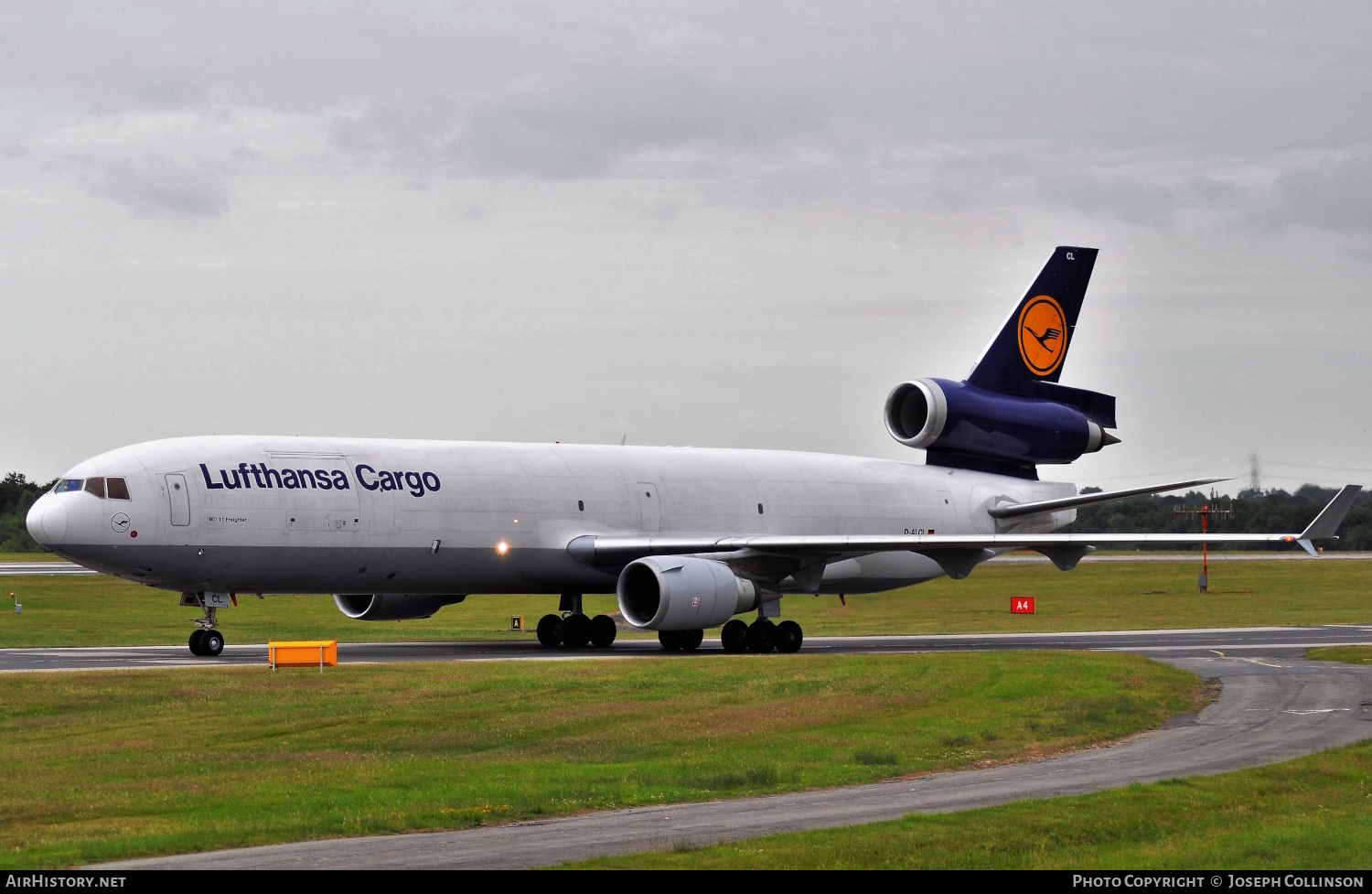 Aircraft Photo of D-ALCL | McDonnell Douglas MD-11F | Lufthansa Cargo | AirHistory.net #665081