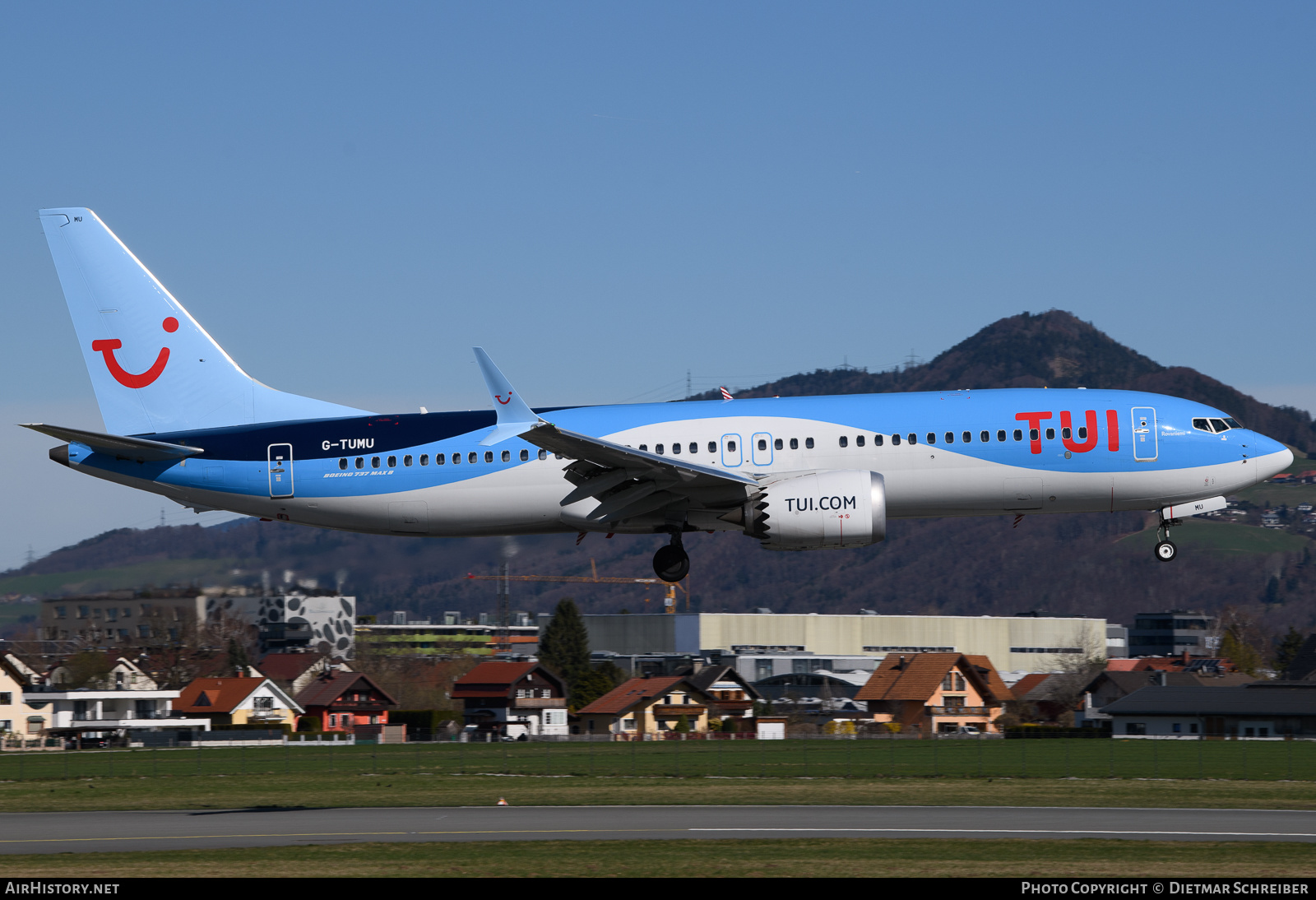 Aircraft Photo of G-TUMU | Boeing 737-8 Max 8 | TUI | AirHistory.net #665090