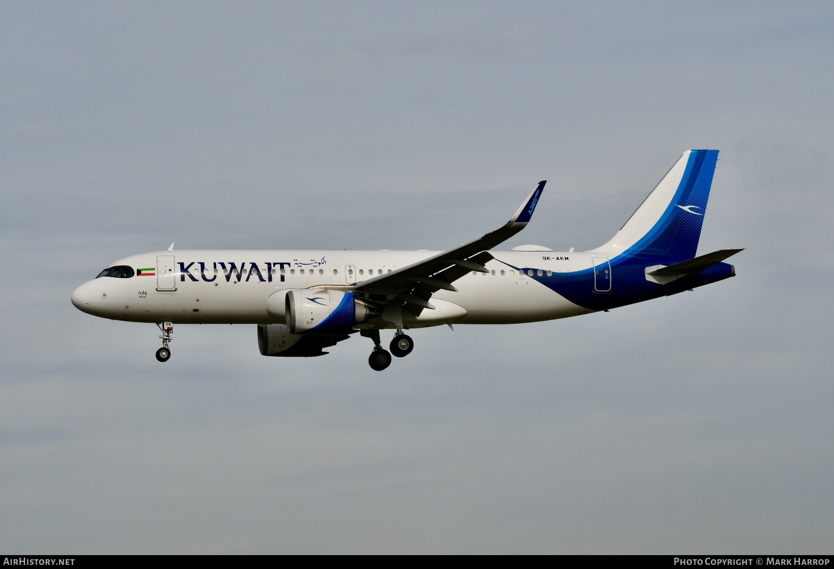 Aircraft Photo of 9K-AKM | Airbus A320-251N | Kuwait Airways | AirHistory.net #665095