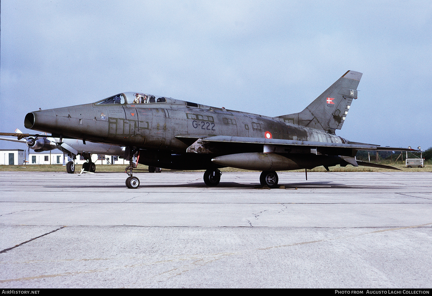 Aircraft Photo of G-222 / 54-2222 | North American F-100D Super Sabre | Denmark - Air Force | AirHistory.net #665102