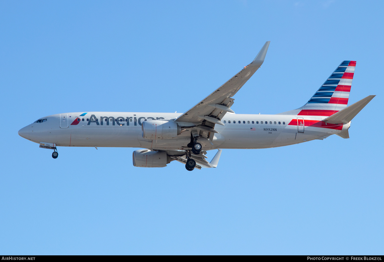 Aircraft Photo of N992NN | Boeing 737-823 | American Airlines | AirHistory.net #665103