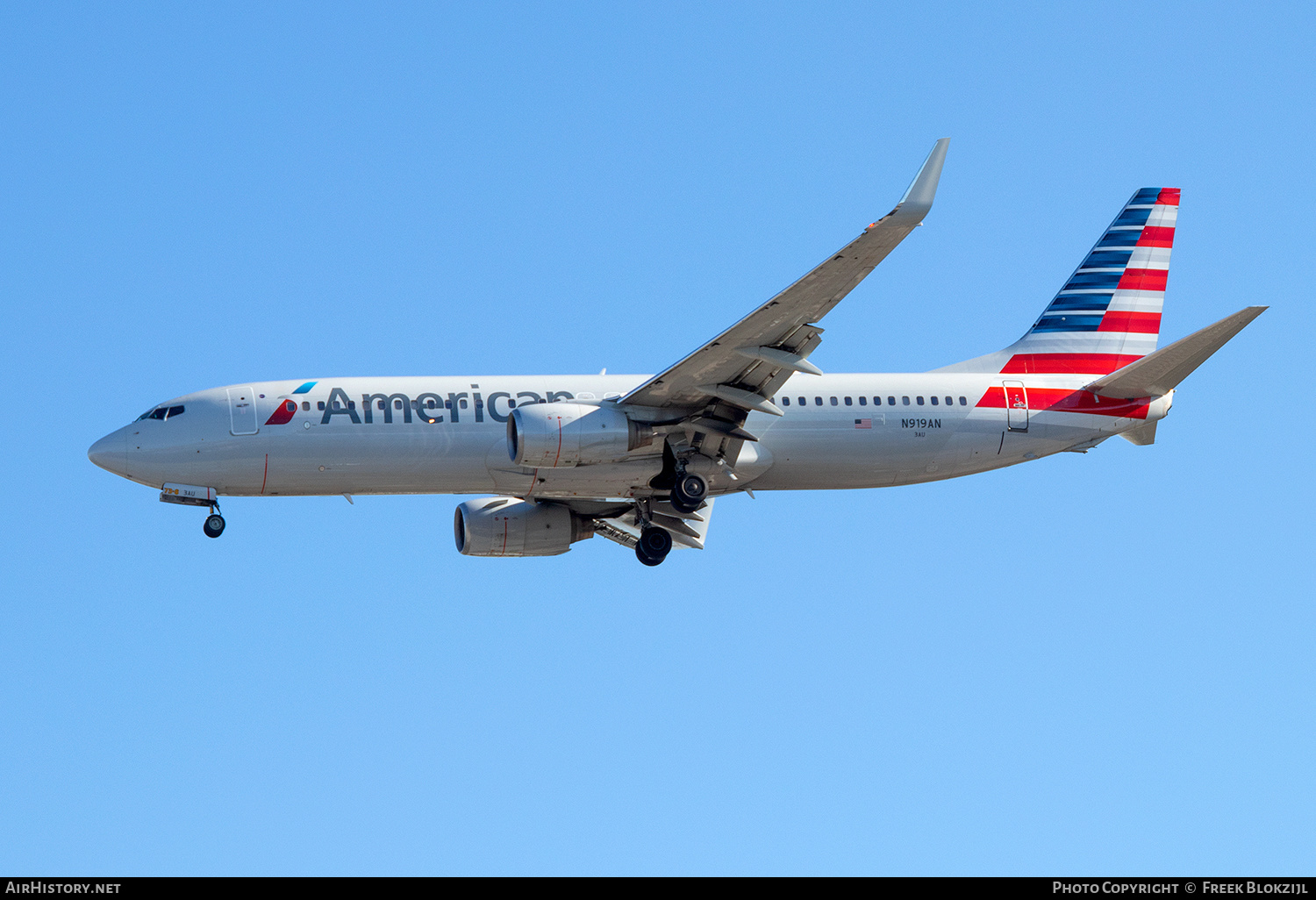 Aircraft Photo of N919AN | Boeing 737-823 | American Airlines | AirHistory.net #665106