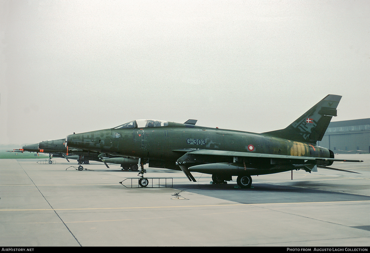 Aircraft Photo of G-303 / 42303 | North American F-100D Super Sabre | Denmark - Air Force | AirHistory.net #665117