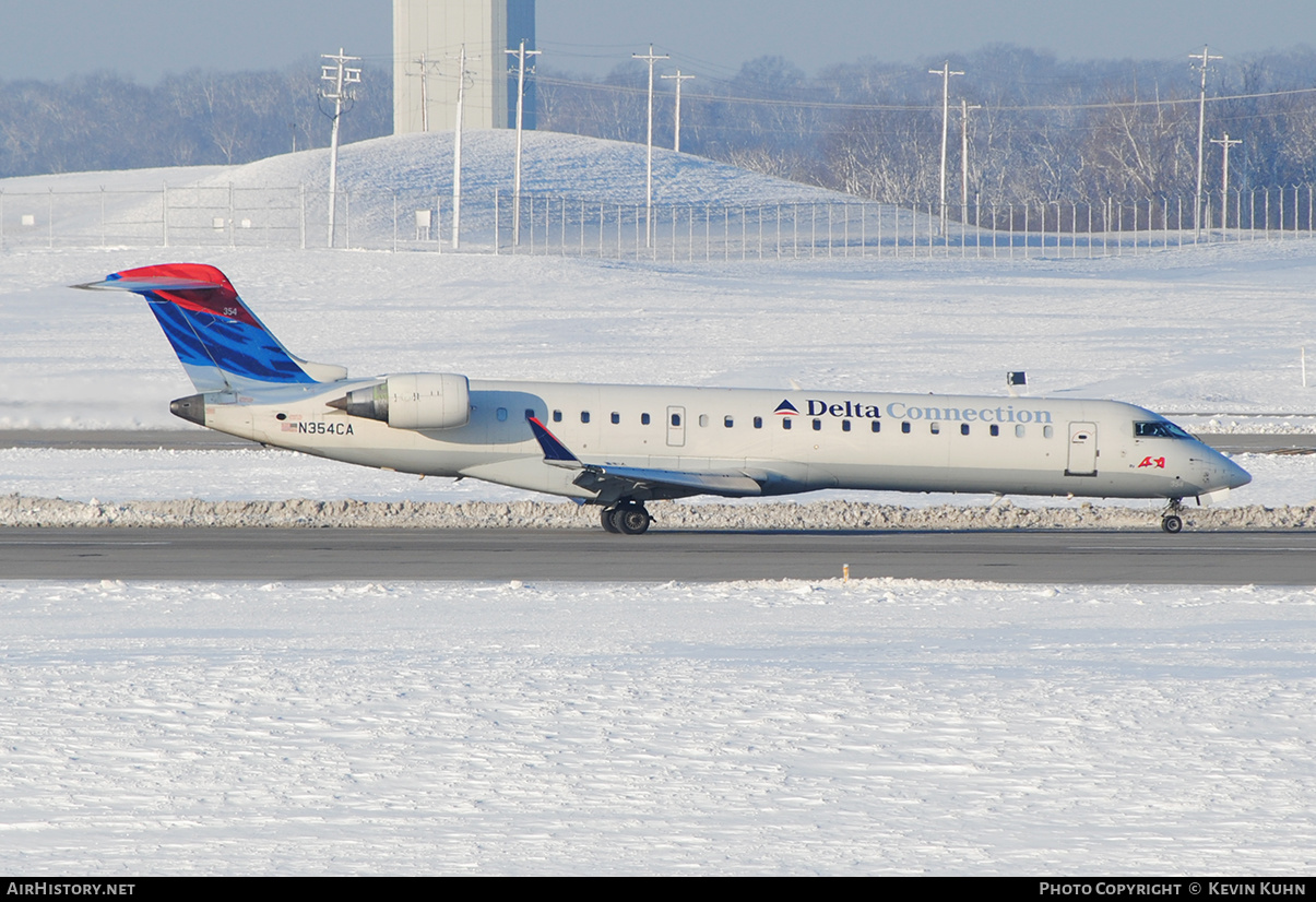 Aircraft Photo of N354CA | Bombardier CRJ-701ER (CL-600-2C10) | Delta Connection | AirHistory.net #665120