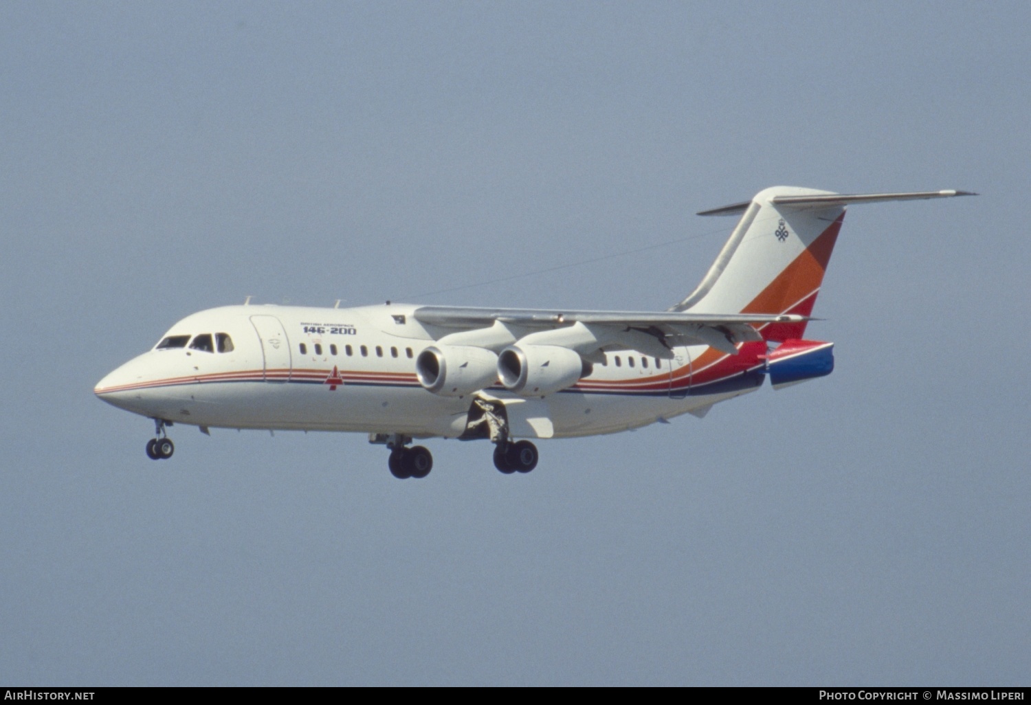 Aircraft Photo of G-BMYE | British Aerospace BAe-146-200 | British Aerospace | AirHistory.net #665138