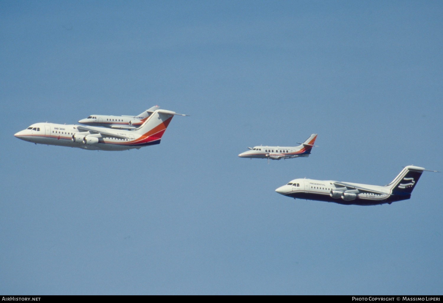 Aircraft Photo of G-BMYE | British Aerospace BAe-146-200 | British Aerospace | AirHistory.net #665139