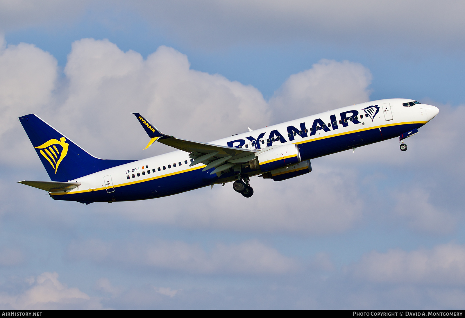 Aircraft Photo of EI-DPJ | Boeing 737-8AS | Ryanair | AirHistory.net #665149