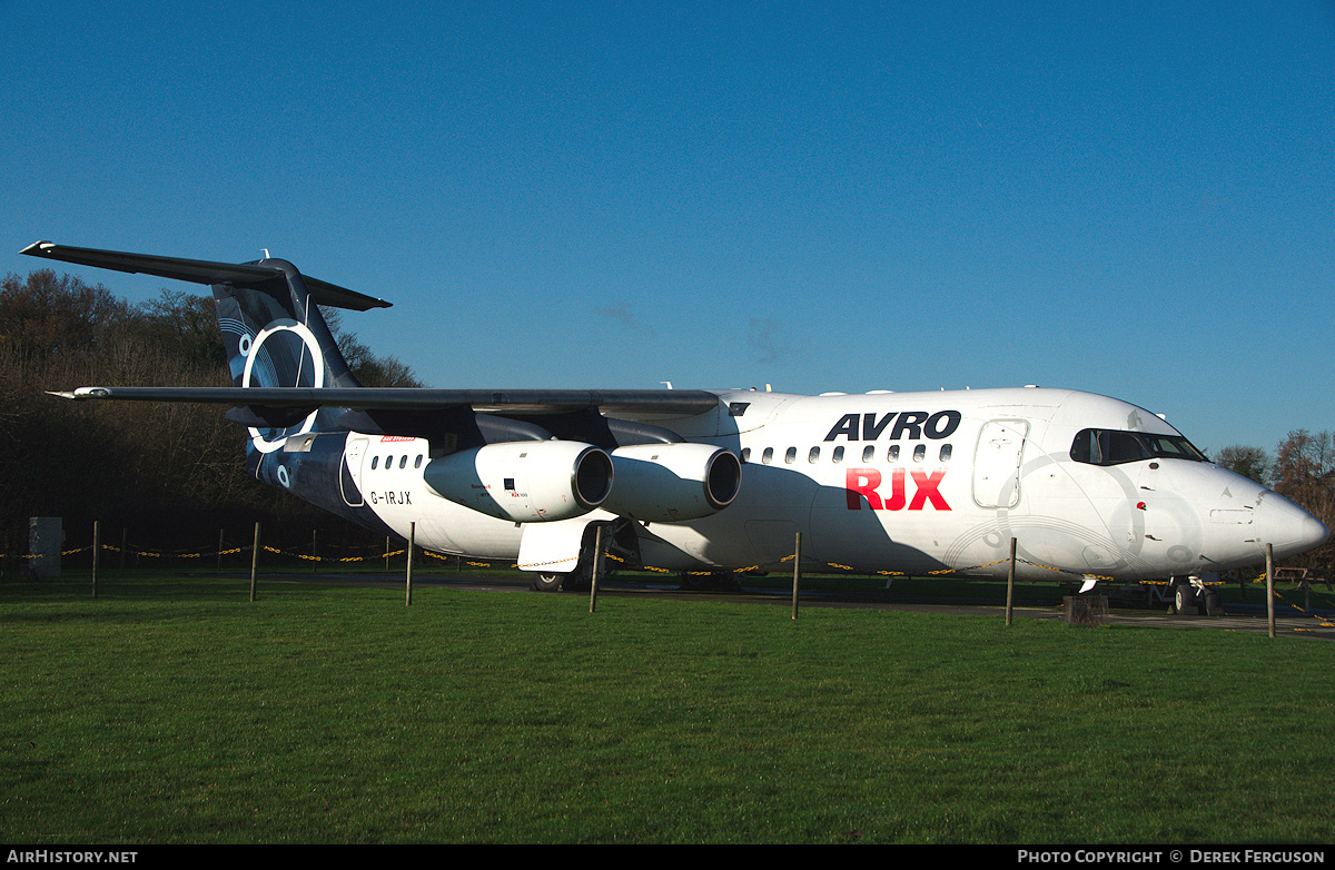 Aircraft Photo of G-IRJX | BAE Systems Avro 146-RJX100 | AirHistory.net #665151