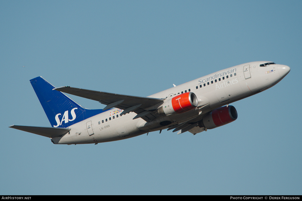 Aircraft Photo of LN-RNN | Boeing 737-783 | Scandinavian Airlines - SAS | AirHistory.net #665152