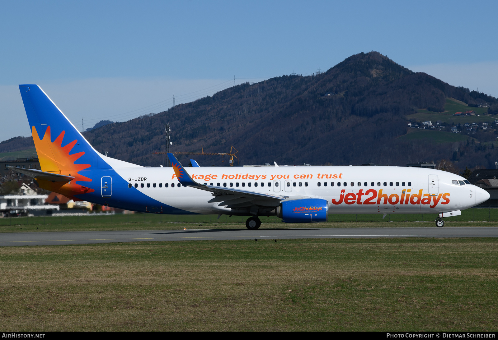 Aircraft Photo of G-JZBR | Boeing 737-800 | Jet2 Holidays | AirHistory.net #665154