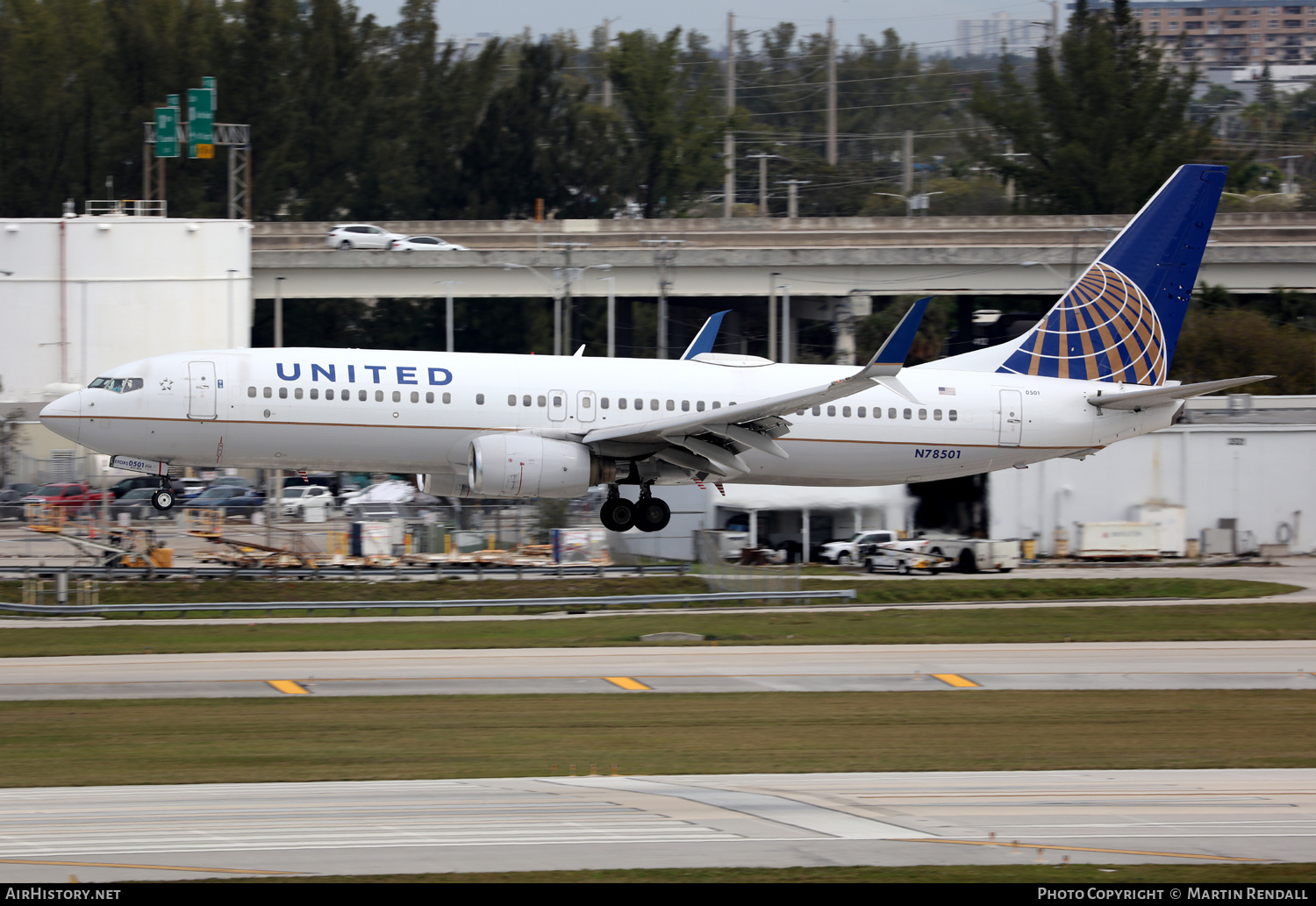 Aircraft Photo of N78501 | Boeing 737-824 | United Airlines | AirHistory.net #665156