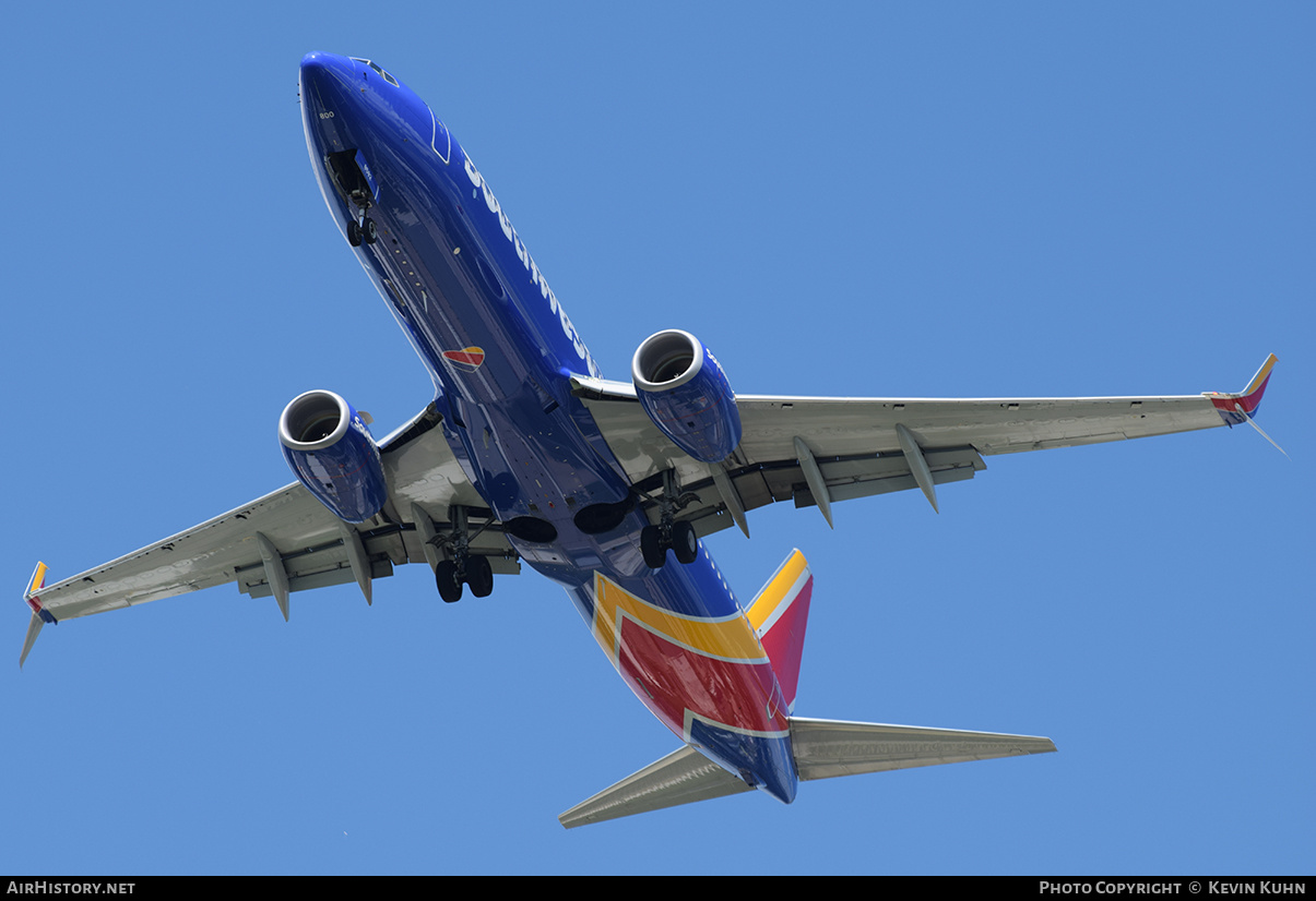 Aircraft Photo of N8582Z | Boeing 737-8H4 | Southwest Airlines | AirHistory.net #665159
