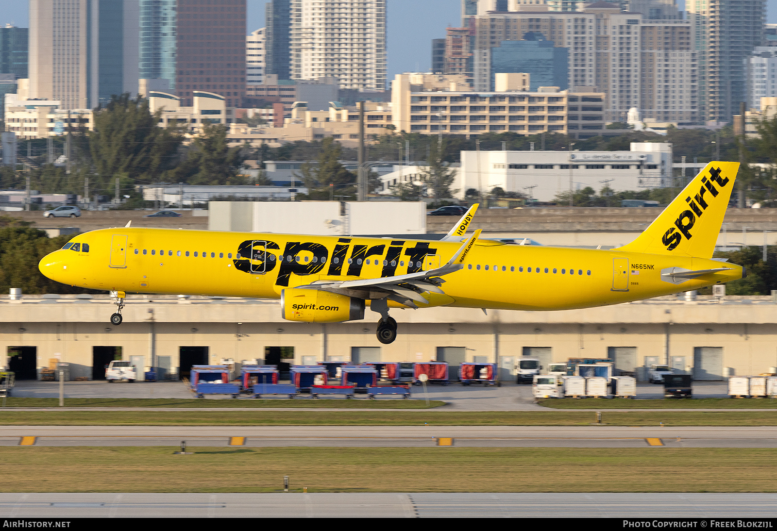 Aircraft Photo of N665NK | Airbus A321-231 | Spirit Airlines | AirHistory.net #665186