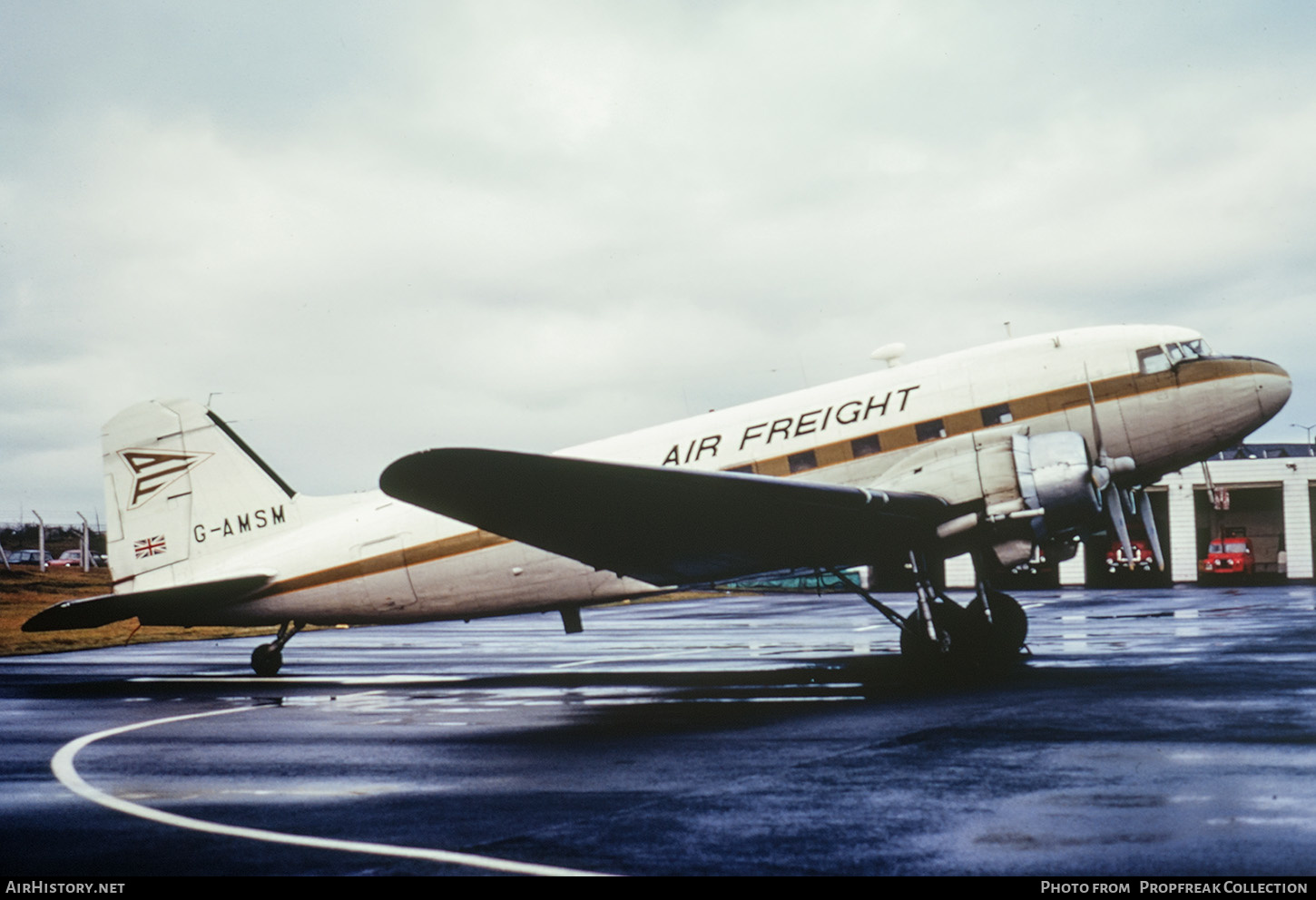 Aircraft Photo of G-AMSM | Douglas C-47B Dakota Mk.4 | Air Freight | AirHistory.net #665187