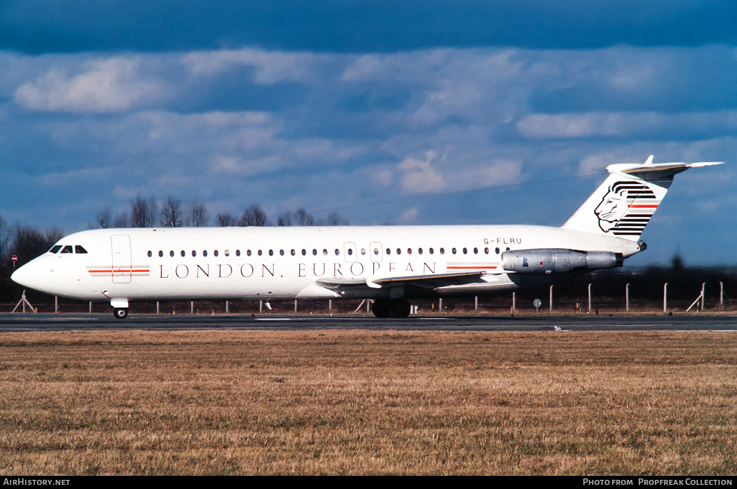 Aircraft Photo of G-FLRU | BAC 111-518FG One-Eleven | London European Airways - LEA | AirHistory.net #665195