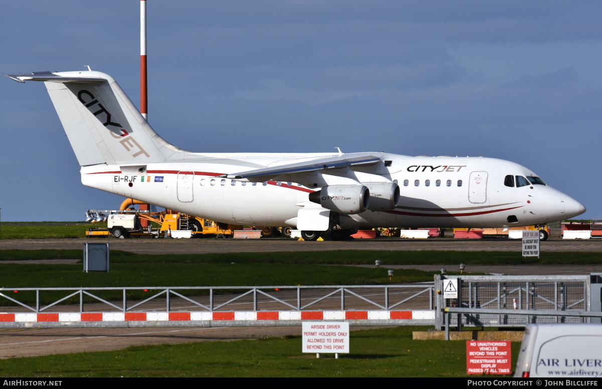 Aircraft Photo of EI-RJF | British Aerospace Avro 146-RJ85A | CityJet | AirHistory.net #665210