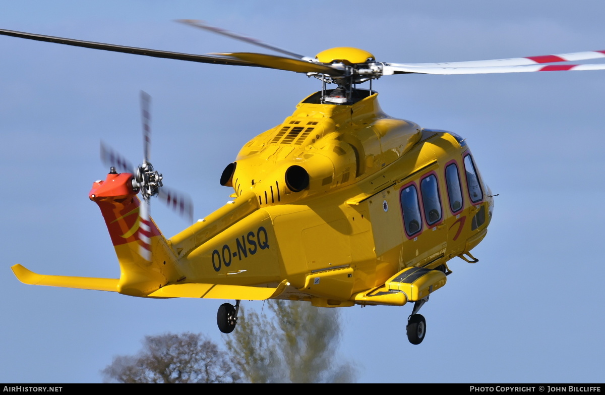 Aircraft Photo of OO-NSQ | AgustaWestland AW-139 | AirHistory.net #665213