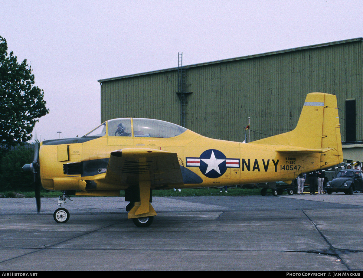 Aircraft Photo of N2800Q / 140547 | North American T-28C Trojan | Scandinavian Historic Flight | USA - Navy | AirHistory.net #665218