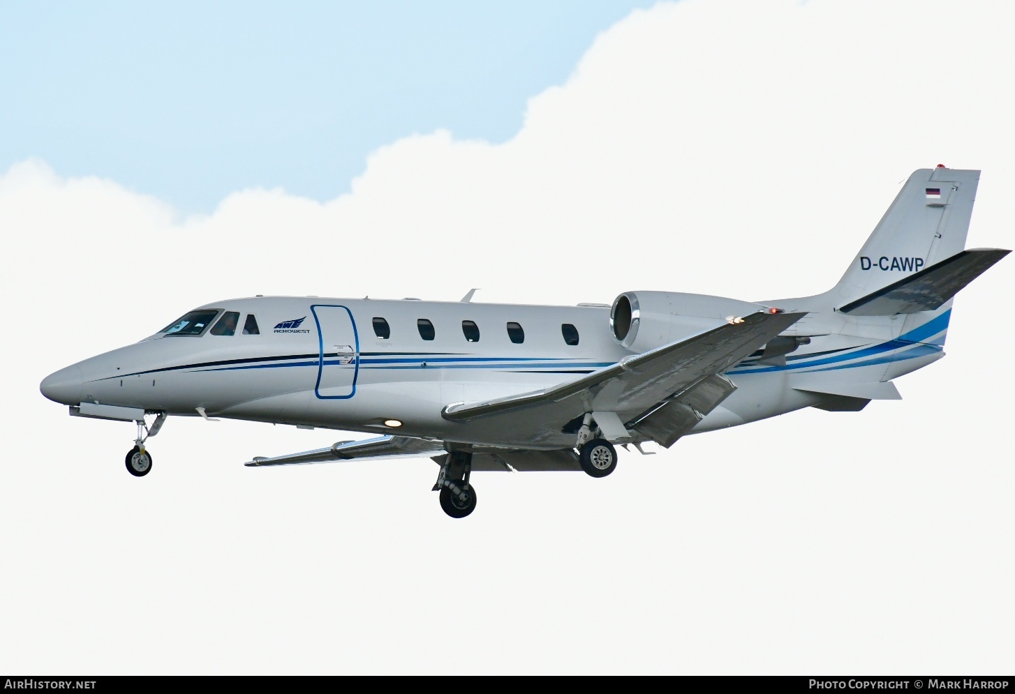 Aircraft Photo of D-CAWP | Cessna 560XL Citation XLS+ | AWE - Aerowest | AirHistory.net #665222