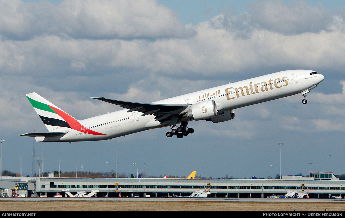 Aircraft Photo of A6-EBH | Boeing 777-31H/ER | Emirates | AirHistory.net #665236