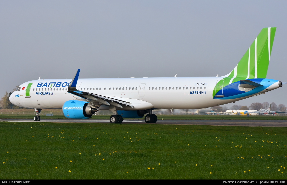 Aircraft Photo of EI-LIA | Airbus A321-251N | Bamboo Airways | AirHistory.net #665243