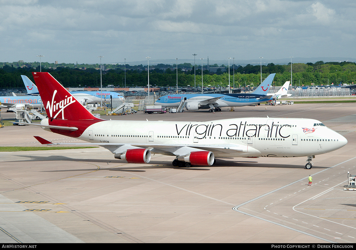 Aircraft Photo of G-VROM | Boeing 747-443 | Virgin Atlantic Airways | AirHistory.net #665247