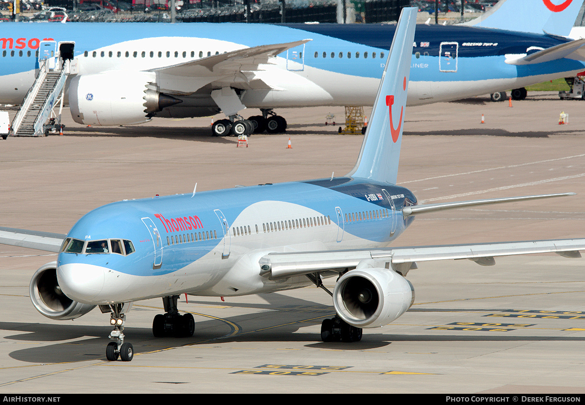 Aircraft Photo of G-OOBA | Boeing 757-28A | Thomson Airways | AirHistory.net #665253