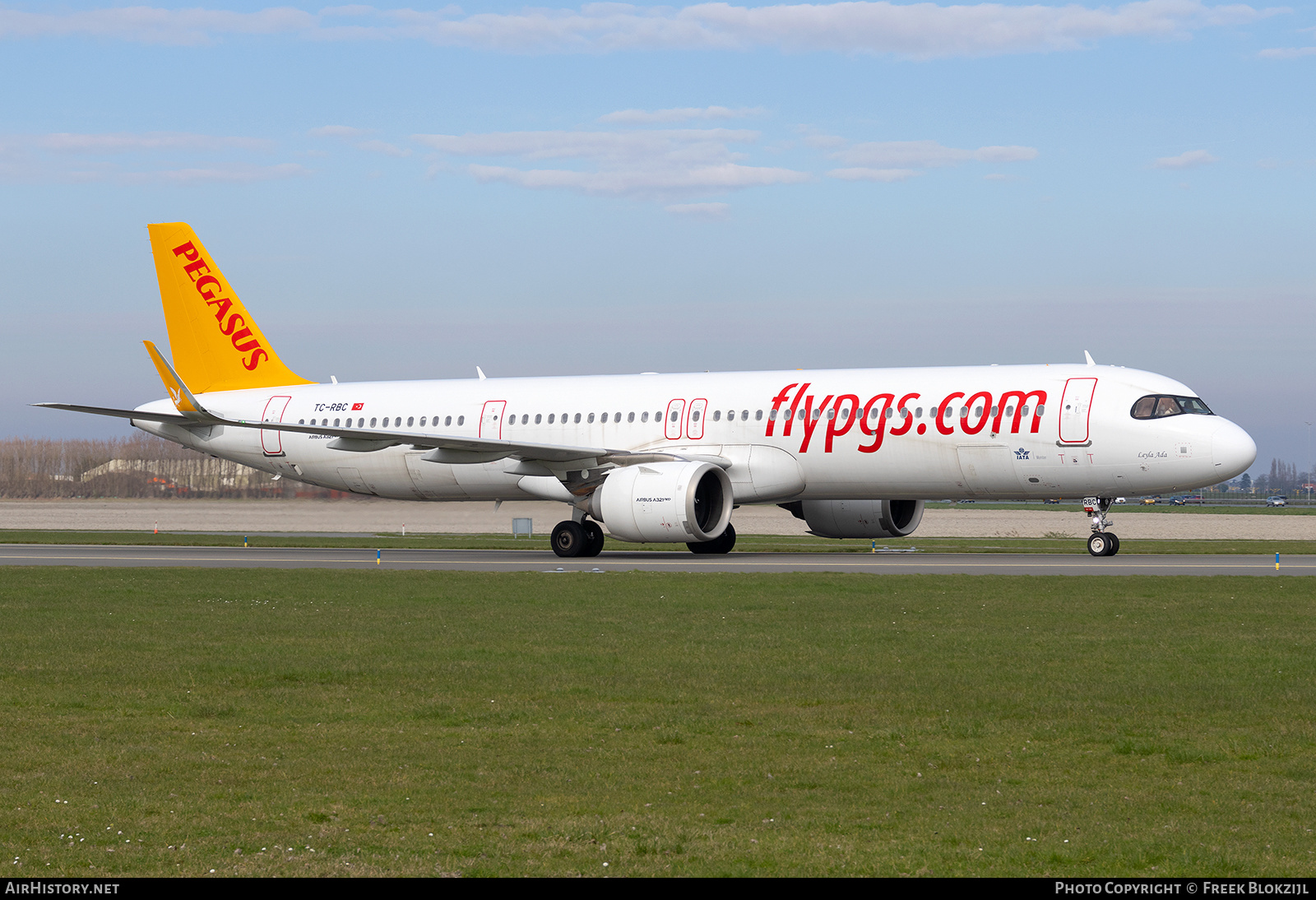 Aircraft Photo of TC-RBC | Airbus A321-251NX | Pegasus Airlines | AirHistory.net #665263