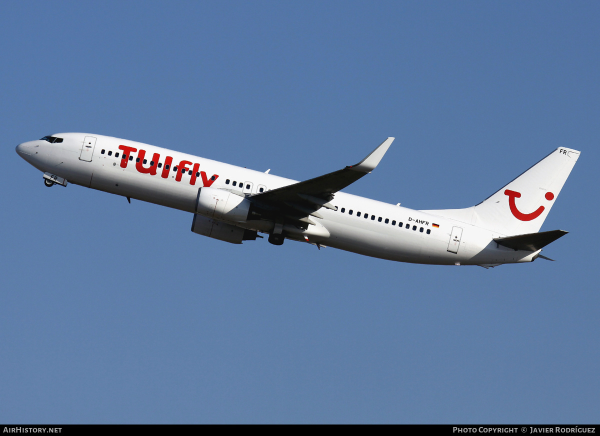 Aircraft Photo of D-AHFR | Boeing 737-8K5 | TUIfly | AirHistory.net #665283