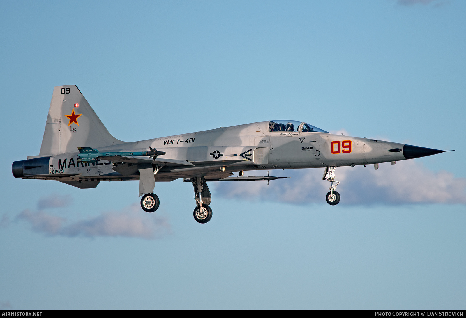 Aircraft Photo of 761579 | Northrop F-5N Tiger II | USA - Marines | AirHistory.net #665303